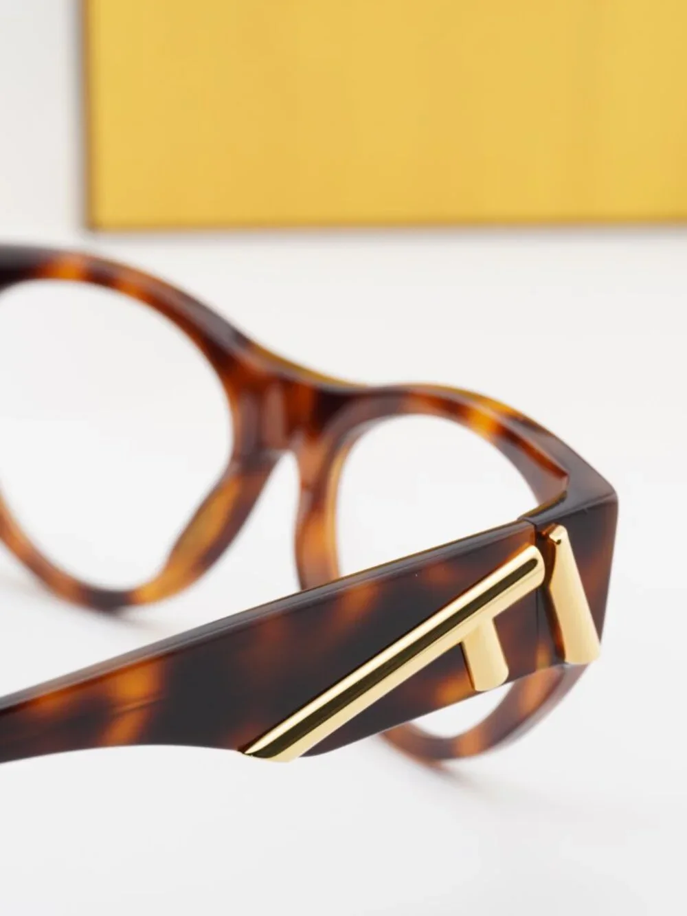Fendi FE50092I 053 Cat Eye Eyeglasses - Havana 52mm